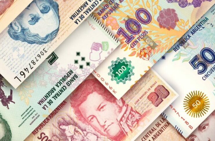 dinero billetes argentina
