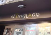 El teatro independiente El Tinglado, un ícono del barrio de Almagro. Foto: Lidia G.